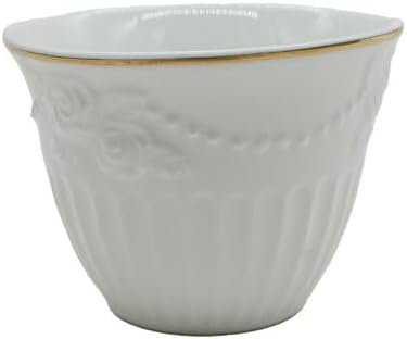 Angela Ceramic 12Pcs Cawa CupÂ 60ML - White&Gold - Al Kabayel Discount CentreAngela Ceramic 12Pcs Cawa CupÂ 60ML - White&GoldTea CupsANGELAAl Kabayel Discount Centre