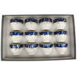 Angela Ceramic 12Pcs Cawa Cup 80ML - White&Blue - Al Kabayel Discount CentreAngela Ceramic 12Pcs Cawa Cup 80ML - White&BlueTea CupsANGELAAl Kabayel Discount Centre
