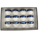 Angela Ceramic 12Pcs Cawa Cup 80ML - White&Blue - Al Kabayel Discount CentreAngela Ceramic 12Pcs Cawa Cup 80ML - White&BlueTea CupsANGELAAl Kabayel Discount Centre