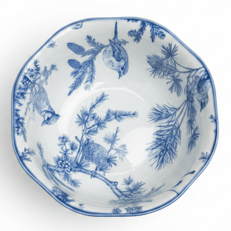 Angela Ceramic White Round Soup Bowl with Blue Tree & Bird Design - 14 cm - Al Kabayel Discount CentreAngela Ceramic White Round Soup Bowl with Blue Tree & Bird Design - 14 cmBowlsANGELAAl Kabayel Discount Centre
