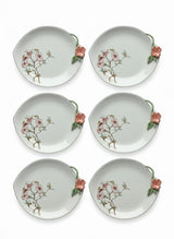 Angela Floral Classic 6 - Piece Ceramic Dessert Plate Set – White (18×22 cm) - Al Kabayel Discount CentreAngela Floral Classic 6 - Piece Ceramic Dessert Plate Set – White (18×22 cm)PlatesANGELAAl Kabayel Discount Centre