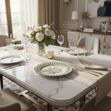 Angela Floral Garden Ceramic Dinner Plate – 26 cm (White with Green Floral Design) - Al Kabayel Discount CentreAngela Floral Garden Ceramic Dinner Plate – 26 cm (White with Green Floral Design)PlatesANGELAAl Kabayel Discount Centre