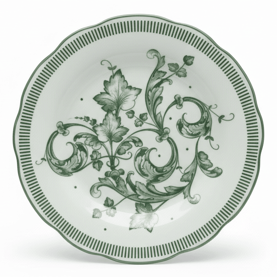 Angela Floral Garden Ceramic Side Plate – 19 cm (White with Green Floral Design) - Al Kabayel Discount CentreAngela Floral Garden Ceramic Side Plate – 19 cm (White with Green Floral Design)PlatesANGELAAl Kabayel Discount Centre
