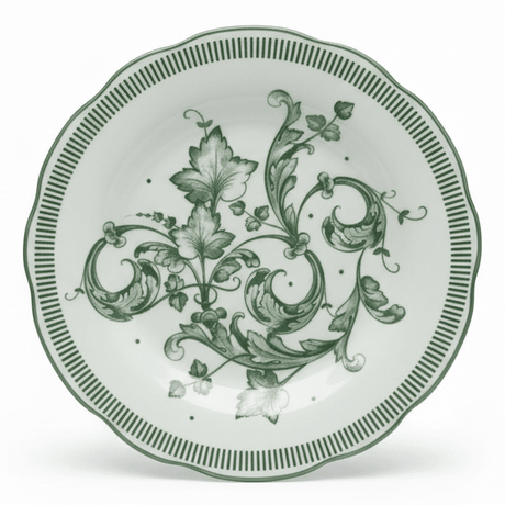 Angela Floral Garden Ceramic Side Plate – 19 cm (White with Green Floral Design) - Al Kabayel Discount CentreAngela Floral Garden Ceramic Side Plate – 19 cm (White with Green Floral Design)PlatesANGELAAl Kabayel Discount Centre