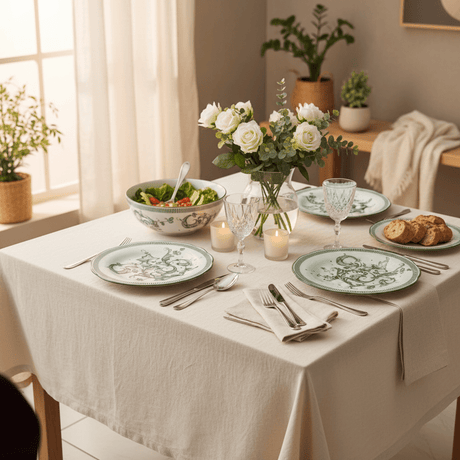 Angela Floral Garden Ceramic Side Plate – 19 cm (White with Green Floral Design) - Al Kabayel Discount CentreAngela Floral Garden Ceramic Side Plate – 19 cm (White with Green Floral Design)PlatesANGELAAl Kabayel Discount Centre