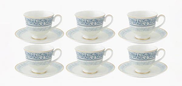 Angela MK - 426 Luxury Turkish Coffee Cup & Saucer Set – Exquisite 6 - Piece Matching Ceramic Set - Al Kabayel Discount CentreAngela MK - 426 Luxury Turkish Coffee Cup & Saucer Set – Exquisite 6 - Piece Matching Ceramic SetTea SetsANGELAAl Kabayel Discount Centre