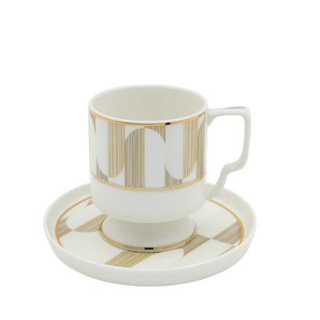 Angela MK - 428 Stylish Milk Cup & Saucer Set – Premium 6 - Piece Ceramic Edition - Al Kabayel Discount CentreAngela MK - 428 Stylish Milk Cup & Saucer Set – Premium 6 - Piece Ceramic EditionTea SetsANGELAAl Kabayel Discount Centre