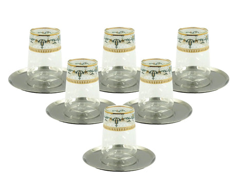 Angela MK - 433 Deluxe Tea & Cawa Cup Set – Complete 18 - Piece Elegant Serving Collection - Al Kabayel Discount CentreAngela MK - 433 Deluxe Tea & Cawa Cup Set – Complete 18 - Piece Elegant Serving CollectionTea SetsANGELAAl Kabayel Discount Centre