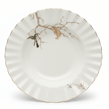 Angela Off-White Ceramic Plate with Bird Design | 22cm - Al Kabayel Discount CentreAngela Off-White Ceramic Plate with Bird Design | 22cmPlatesANGELAAl Kabayel Discount Centre