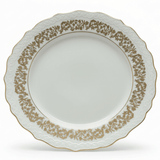 Angela Porcelain Side Plate 19 cm – White with Gold Floral Border Design, Premium Porcelain - Al Kabayel Discount CentreAngela Porcelain Side Plate 19 cm – White with Gold Floral Border Design, Premium PorcelainPlatesANGELAAl Kabayel Discount Centre