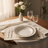 Angela Porcelain Soup Plate 22 cm – White with Gold Floral Border Design, Premium Soup Plate - Al Kabayel Discount CentreAngela Porcelain Soup Plate 22 cm – White with Gold Floral Border Design, Premium Soup PlatePlatesANGELAAl Kabayel Discount Centre