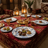 Angela White Ceramic Round Dinner Plate with Blue Tree & Bird Design - 26 cm - Al Kabayel Discount CentreAngela White Ceramic Round Dinner Plate with Blue Tree & Bird Design - 26 cmPlatesANGELAAl Kabayel Discount Centre