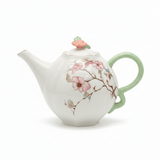 Angela White & Mint Green Ceramic Teapot - 800ml - Al Kabayel Discount CentreAngela White & Mint Green Ceramic Teapot - 800mlTea/Coffee PotsANGELAAl Kabayel Discount Centre