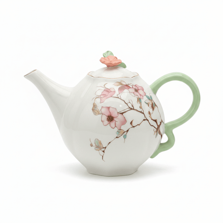 Angela White & Mint Green Ceramic Teapot - 800ml - Al Kabayel Discount CentreAngela White & Mint Green Ceramic Teapot - 800mlTea/Coffee PotsANGELAAl Kabayel Discount Centre