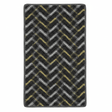 Anti-Slip Rectangle Door Mat 62×38 cm | Chevron Zigzag Pattern | Charcoal, Olive & Silver | Indoor & Outdoor Entrance Rug for Home, Kitchen & Villa - Al Kabayel Discount CentreAnti-Slip Rectangle Door Mat 62×38 cm | Chevron Zigzag Pattern | Charcoal, Olive & Silver | Indoor & Outdoor Entrance Rug for Home, Kitchen & VillaDoormatsAKDCAl Kabayel Discount Centre