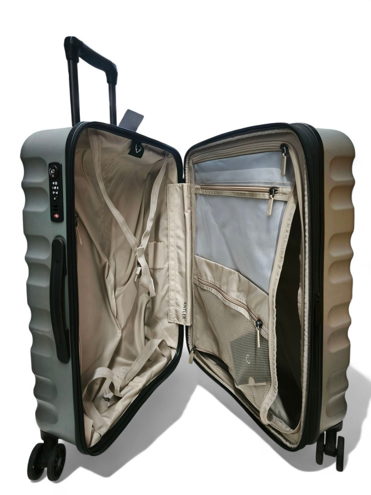 Antler 24" Trolley Bag â€“ Light Grey | Stylish & Durable Medium Check - in Luggage - Al Kabayel Discount CentreAntler 24" Trolley Bag â€“ Light Grey | Stylish & Durable Medium Check - in LuggageChecked - In LuggageANTLERAl Kabayel Discount Centre