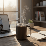 Apex Classy Sipper Mug 300ml — Brown | Stainless Steel & Premium Plastic | Insulated Travel Mug with Leak - Proof Lid - Al Kabayel Discount CentreApex Classy Sipper Mug 300ml — Brown | Stainless Steel & Premium Plastic | Insulated Travel Mug with Leak - Proof LidMugsAPEXAl Kabayel Discount Centre