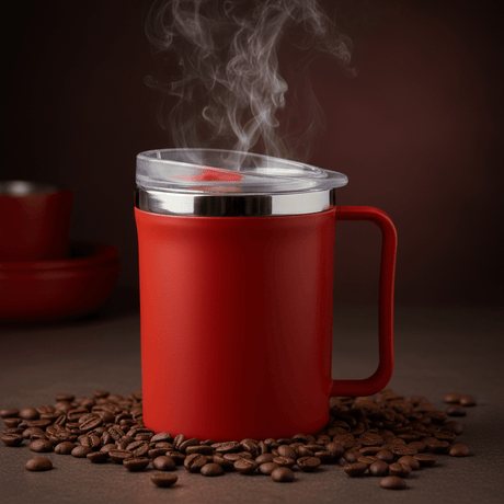 Apex Insulated Sipper Mug 300ml — Red | Stainless Steel & Premium Plastic | Leak - Proof Lid - Al Kabayel Discount CentreApex Insulated Sipper Mug 300ml — Red | Stainless Steel & Premium Plastic | Leak - Proof LidMugsAPEXAl Kabayel Discount Centre
