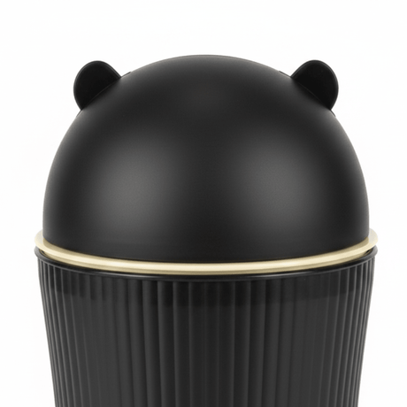 Apex Matte Black & Cream Bear Ear Mini Table Bin - 20×12cm - Al Kabayel Discount CentreApex Matte Black & Cream Bear Ear Mini Table Bin - 20×12cmDesk Accessories & OrganizersAPEXAl Kabayel Discount Centre