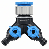 Aquacraft 3/4 Inch Double Tap Connector – Dual Water Flow Control Adapter for Garden & Outdoor Use - Al Kabayel Discount CentreAquacraft 3/4 Inch Double Tap Connector – Dual Water Flow Control Adapter for Garden & Outdoor UseGardening ToolsAQUACRAFTAl Kabayel Discount Centre