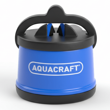Aquacraft Manual Knife Sharpener – Heavy - Duty Compact Sharpener for Kitchen & Utility Knives - Al Kabayel Discount CentreAquacraft Manual Knife Sharpener – Heavy - Duty Compact Sharpener for Kitchen & Utility KnivesKitchen Utensils & GadgetsAQUACRAFTAl Kabayel Discount Centre