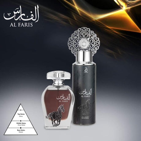 Arabiyat Al Faris EDP Deo - Set Of 100ML+200ML - Al Kabayel Discount CentreArabiyat Al Faris EDP Deo - Set Of 100ML+200MLPerfumesARABIYATAl Kabayel Discount Centre
