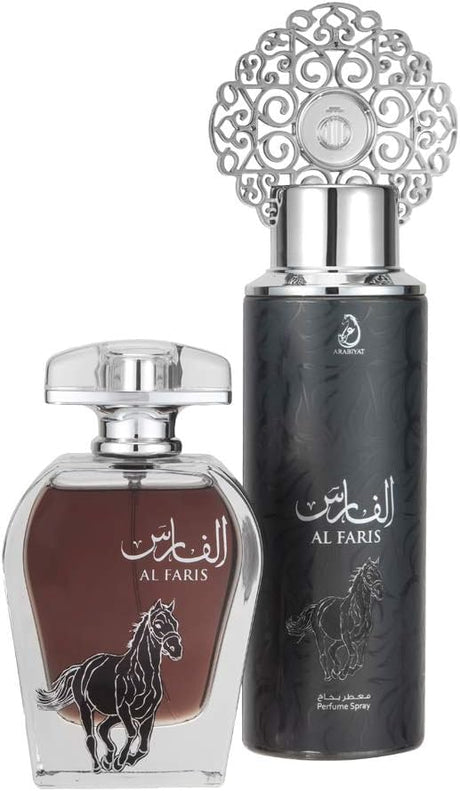 Arabiyat Al Faris EDP Deo - Set Of 100ML+200ML - Al Kabayel Discount CentreArabiyat Al Faris EDP Deo - Set Of 100ML+200MLPerfumesARABIYATAl Kabayel Discount Centre