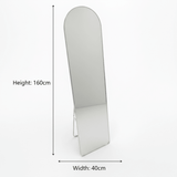 Arched Full-Length Floor Mirror with Metal Stand - 160× 40cm - Al Kabayel Discount CentreArched Full-Length Floor Mirror with Metal Stand - 160× 40cmMirrorsAKDCAl Kabayel Discount Centre