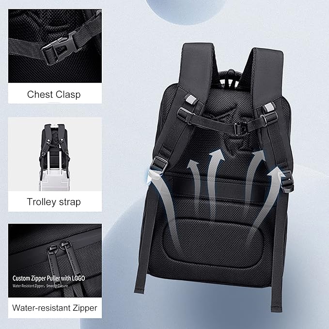 Arctic Hunter Durable Casual Daypack Water Resistant 28 L Computer Bag with Luggage Carry Strap andd Anti - Theft pockets, Black - B00113C - Al Kabayel Discount CentreArctic Hunter Durable Casual Daypack Water Resistant 28 L Computer Bag with Luggage Carry Strap andd Anti - Theft pockets, Black - B00113CBackpacksARCTIC HUNTERAl Kabayel Discount Centre