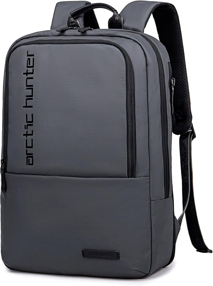 Arctic Hunter Water Repellent Laptop Backpack 29cm*18cm*43cm Polyester Travel Shoulder bag for Men and Women, Grey - B00529 - Al Kabayel Discount CentreArctic Hunter Water Repellent Laptop Backpack 29cm*18cm*43cm Polyester Travel Shoulder bag for Men and Women, Grey - B00529BackpacksARCTIC HUNTERAl Kabayel Discount Centre