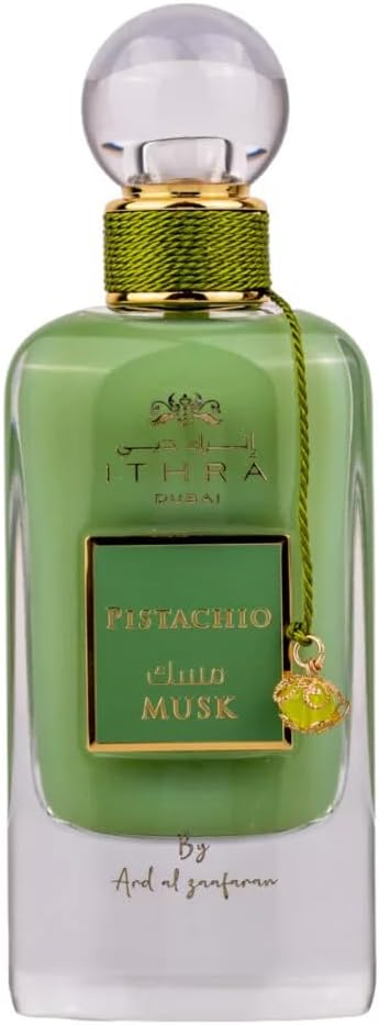 Ard Al Zaffran Pistachio Ithra Dubai Musk Collection Eau De Parfum for Unisex - 100ML - Al Kabayel Discount CentreArd Al Zaffran Pistachio Ithra Dubai Musk Collection Eau De Parfum for Unisex - 100MLPerfumesARD AL ZAFFRANAl Kabayel Discount Centre