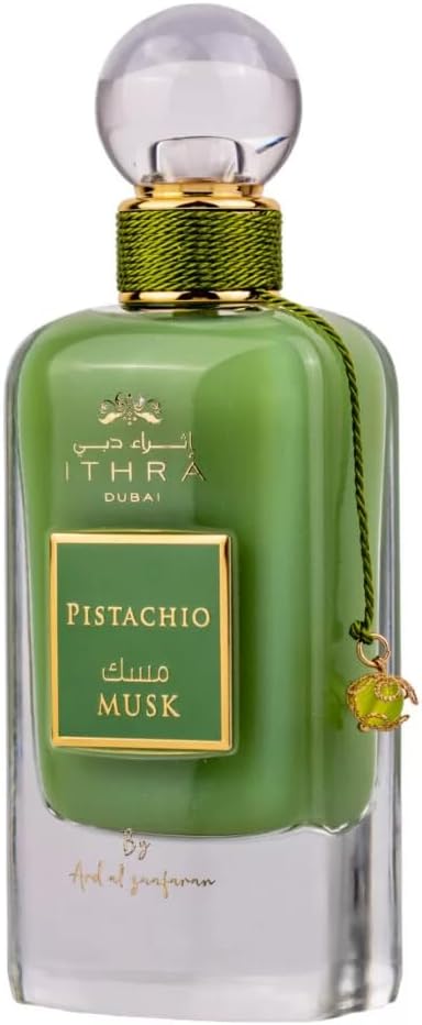 Ard Al Zaffran Pistachio Ithra Dubai Musk Collection Eau De Parfum for Unisex - 100ML - Al Kabayel Discount CentreArd Al Zaffran Pistachio Ithra Dubai Musk Collection Eau De Parfum for Unisex - 100MLPerfumesARD AL ZAFFRANAl Kabayel Discount Centre