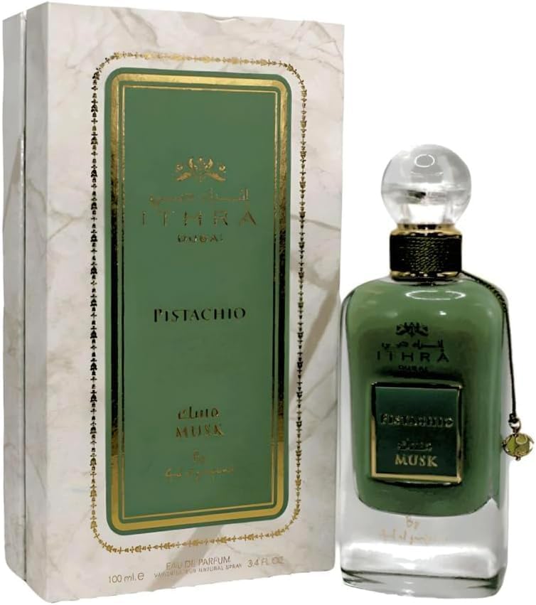 Ard Al Zaffran Pistachio Ithra Dubai Musk Collection Eau De Parfum for Unisex - 100ML - Al Kabayel Discount CentreArd Al Zaffran Pistachio Ithra Dubai Musk Collection Eau De Parfum for Unisex - 100MLPerfumesARD AL ZAFFRANAl Kabayel Discount Centre