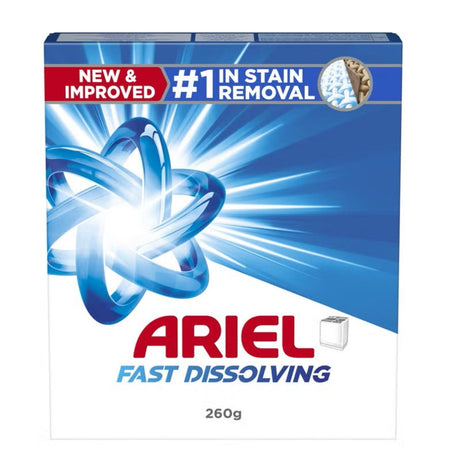 Ariel Powder Laundry Detergent Original Scent 260 g, Top Load Washing Powder - Al Kabayel Discount CentreAriel Powder Laundry Detergent Original Scent 260 g, Top Load Washing PowderLaundry CareARIELAl Kabayel Discount Centre