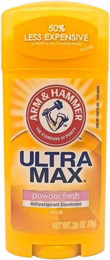 Arm & Hammer Ultramax Powder Fresh - 73Grams - Al Kabayel Discount CentreArm & Hammer Ultramax Powder Fresh - 73GramsFragrancesARM&HAMMERAl Kabayel Discount Centre