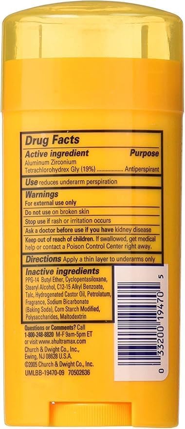 Arm & Hammer Ultramax Powder Fresh - 73Grams - Al Kabayel Discount CentreArm & Hammer Ultramax Powder Fresh - 73GramsFragrancesARM&HAMMERAl Kabayel Discount Centre