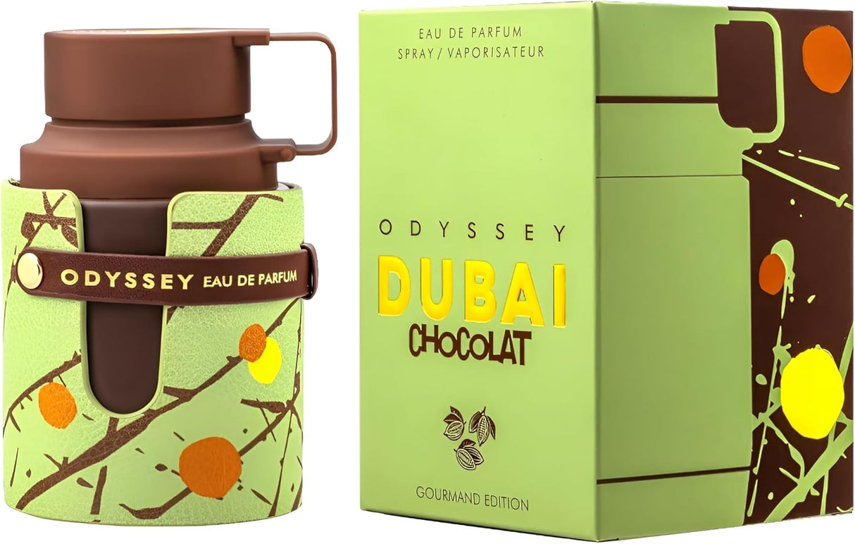 Armaf Odyssey Dubai Chocolat Gourmand Eau de Parfum 100ml – Unisex Sweet Chocolate Luxury Fragrance - Al Kabayel Discount CentreArmaf Odyssey Dubai Chocolat Gourmand Eau de Parfum 100ml – Unisex Sweet Chocolate Luxury FragrancePerfumesARMAFAl Kabayel Discount Centre