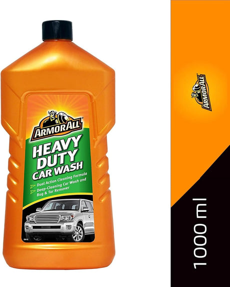 Armor All Heavy Duty Car Wash Shampoo 1L – Deep Cleaning Formula for Exterior Shine - Al Kabayel Discount CentreArmor All Heavy Duty Car Wash Shampoo 1L – Deep Cleaning Formula for Exterior ShineAutomotiveARMORALLAl Kabayel Discount Centre