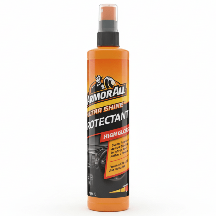 Armor All High Gloss Ultra Shine Protectant 295ml – Premium Dashboard & Trim Care - Al Kabayel Discount CentreArmor All High Gloss Ultra Shine Protectant 295ml – Premium Dashboard & Trim CareAutomotiveARMORALLAl Kabayel Discount Centre