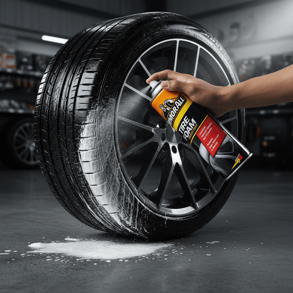 Armor All Tyre Foam Protectant 600ml – Instant Shine & Long Lasting Tire Protection - Al Kabayel Discount CentreArmor All Tyre Foam Protectant 600ml – Instant Shine & Long Lasting Tire ProtectionAutomotiveARMORALLAl Kabayel Discount Centre