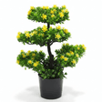Artificial Bonsai Tree with Yellow Blooms | 35cm | Black Vase | Premium Faux Plant Décor - Al Kabayel Discount CentreArtificial Bonsai Tree with Yellow Blooms | 35cm | Black Vase | Premium Faux Plant DécorArtificial FloraAKDCAl Kabayel Discount Centre