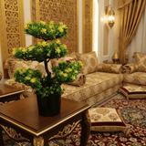 Artificial Bonsai Tree with Yellow Blooms | 35cm | Black Vase | Premium Faux Plant Décor - Al Kabayel Discount CentreArtificial Bonsai Tree with Yellow Blooms | 35cm | Black Vase | Premium Faux Plant DécorArtificial FloraAKDCAl Kabayel Discount Centre