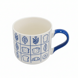 Artisan Ceramic Mug 380ml — Blue Harvest Edition | White & Blue Illustrated Mug with Ergonomic Handle - Al Kabayel Discount CentreArtisan Ceramic Mug 380ml — Blue Harvest Edition | White & Blue Illustrated Mug with Ergonomic HandleMugsAKDCAl Kabayel Discount Centre