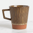 Artisan Ridged Ceramic Mug — Glossy Brown | 300ml - Al Kabayel Discount CentreArtisan Ridged Ceramic Mug — Glossy Brown | 300mlMugsAKDCAl Kabayel Discount Centre