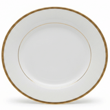 Ascot White Porcelain Meat Plate with Golden Rim — 7.5 Inch - Al Kabayel Discount CentreAscot White Porcelain Meat Plate with Golden Rim — 7.5 InchPlatesASCOTAl Kabayel Discount Centre