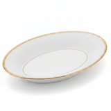 Ascot White Porcelain Pickle Dish with Golden Rim | 7.5 Inch | Premium Servingware - Al Kabayel Discount CentreAscot White Porcelain Pickle Dish with Golden Rim | 7.5 Inch | Premium ServingwareBowlsASCOTAl Kabayel Discount Centre