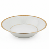 Ascot White Porcelain Soup Bowl with Gold Rim | 5 Inch - Al Kabayel Discount CentreAscot White Porcelain Soup Bowl with Gold Rim | 5 InchBowlsASCOTAl Kabayel Discount Centre