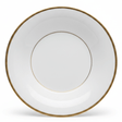 Ascot White Porcelain Soup Plate with Gold Rim — 9 Inch - Al Kabayel Discount CentreAscot White Porcelain Soup Plate with Gold Rim — 9 InchPlatesASCOTAl Kabayel Discount Centre