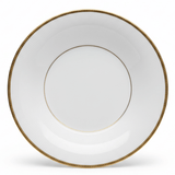 Ascot White Porcelain Soup Plate with Gold Rim — 9 Inch - Al Kabayel Discount CentreAscot White Porcelain Soup Plate with Gold Rim — 9 InchPlatesASCOTAl Kabayel Discount Centre