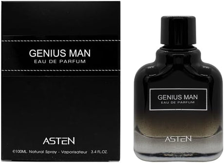 Asten Genius Man Eau de Parfum 100 ml – Intelligent Masculine Scent - Al Kabayel Discount CentreAsten Genius Man Eau de Parfum 100 ml – Intelligent Masculine ScentPerfumesASTENAl Kabayel Discount Centre